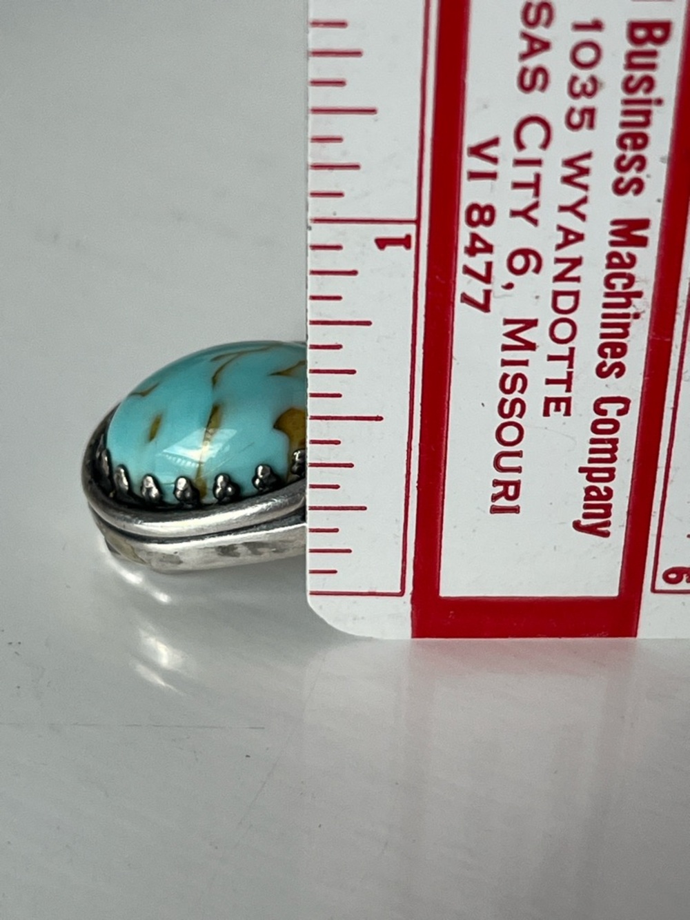 Vintage Napier Turquoise Clip Earrings Silver Tone Southwestern Statement - Picture 12 of 12